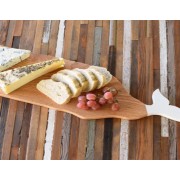 Wooden Whale serving set